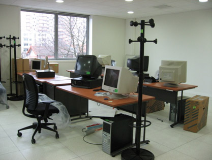 Configuration finale de bureaux types 